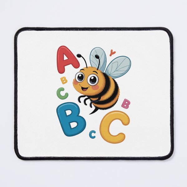 Item preview,   Spelling Bee ABC – Funny Bee Design designed and sold by AleksandraJac05.