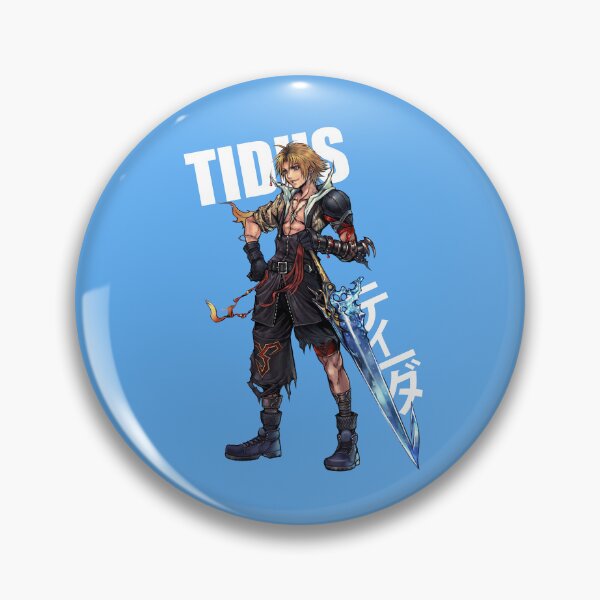 Item preview, Final Fantasy X - Tidus Kanji designed and sold by ZeWissou.