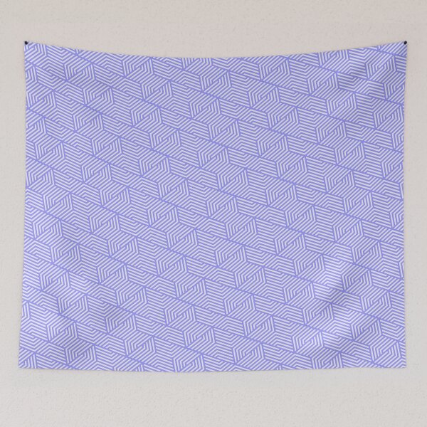 Item preview, Luxury Purple Hexagon Motif - Abstract Shape Pattern - Valentine Gifts For Her designed and sold by RoyalStarsPatts.