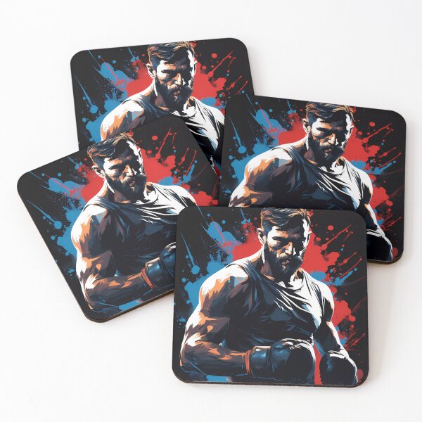 Item preview, “Dynamic Anime Boxer Pose – Martial Arts Digital Art” designed and sold by PrintsGateWay.