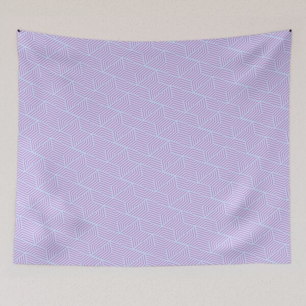 Item preview, Classic Purple Beehive Interlocking - Geometric Shape Pattern - Valentine Gifts For Him designed and sold by RoyalStarsPatts.