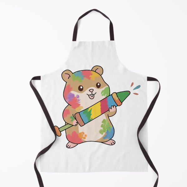 Item preview, Cute Holi Hamster with Color Pichkari- Kawaii Festival Sticker designed and sold by pn_terest.