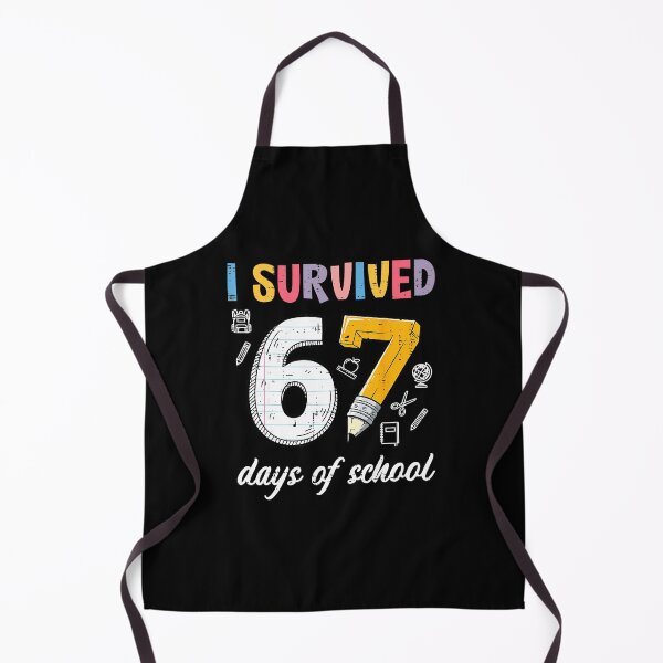 Item preview, I Survived 67 Days of School Funny Classroom Doodle designed and sold by gladysenglish.