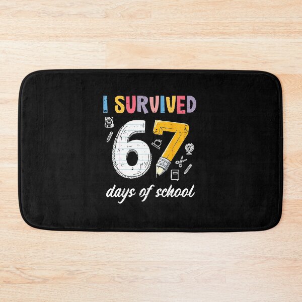 Item preview, I Survived 67 Days of School Funny Classroom Doodle designed and sold by gladysenglish.