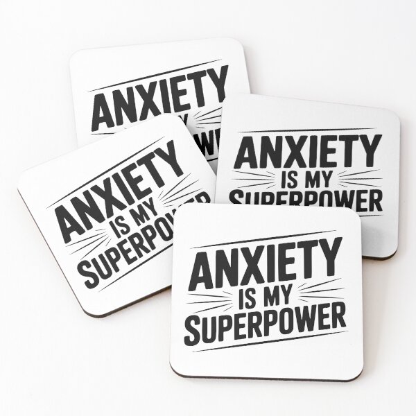 Item preview, Anxiety is My Superpower designed and sold by Frank Ring.