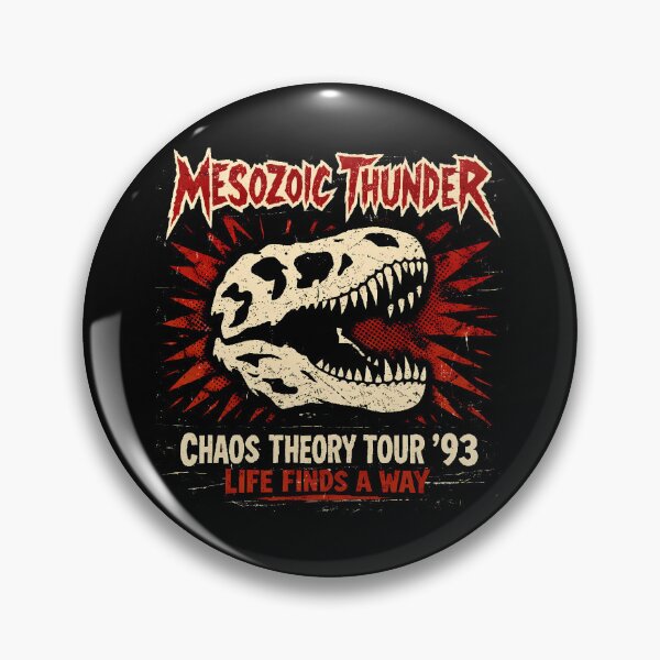 Item preview, Mesozoic Thunder Chaos Theory Tour 1993 designed and sold by agearb.