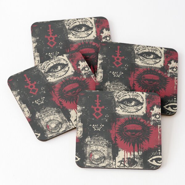 Item preview, Occult Symbols Pattern designed and sold by Gypsykiss.