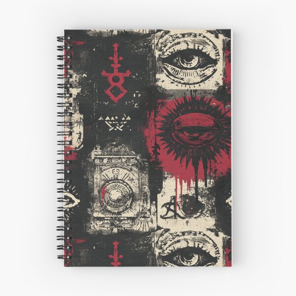 Item preview, Occult Symbols Pattern designed and sold by Gypsykiss.