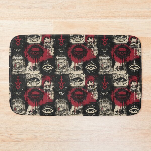 Item preview, Occult Symbols Pattern designed and sold by Gypsykiss.