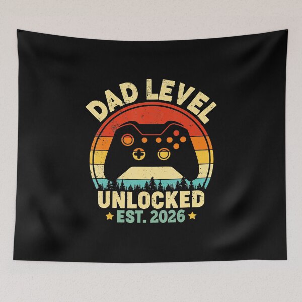Item preview, Dad Level Unlocked 2026 Gamer Pregnancy Announcement designed and sold by FGTV2021.