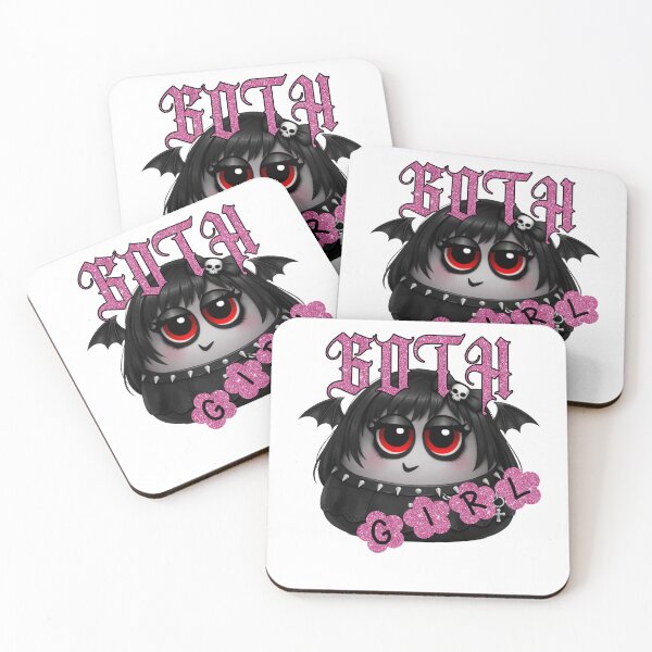 Aperçu de l'œuvre GOTH Girl girly créée et vendue par UrbanStickz.