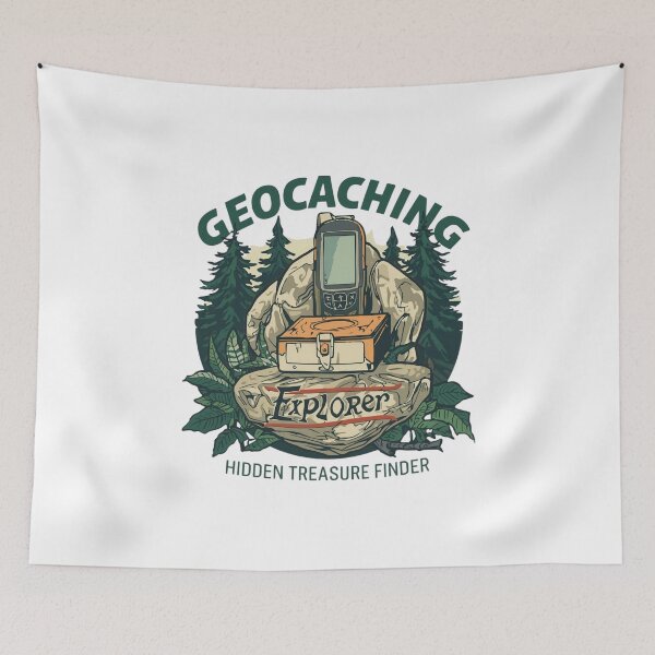 Item preview, Geocaching Explorer – Hidden Treasure Finder  designed and sold by KapiPrint.
