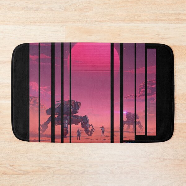 Item preview, Broken Mechs in Synthwave Desert 3 designed and sold by Neon G.