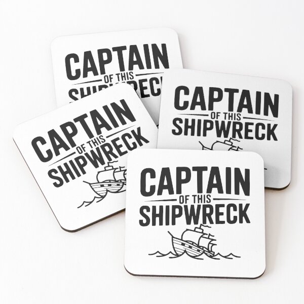 Item preview, Captain of this Shipwreck designed and sold by Frank Ring.