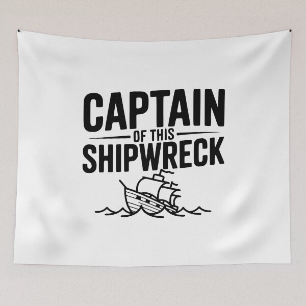 Item preview, Captain of this Shipwreck designed and sold by Frank Ring.