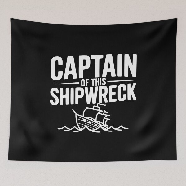 Item preview, Captain of this Shipwreck designed and sold by Frank Ring.