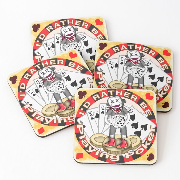 Item preview, Sock Monkey Poker designed and sold by artmuvz.