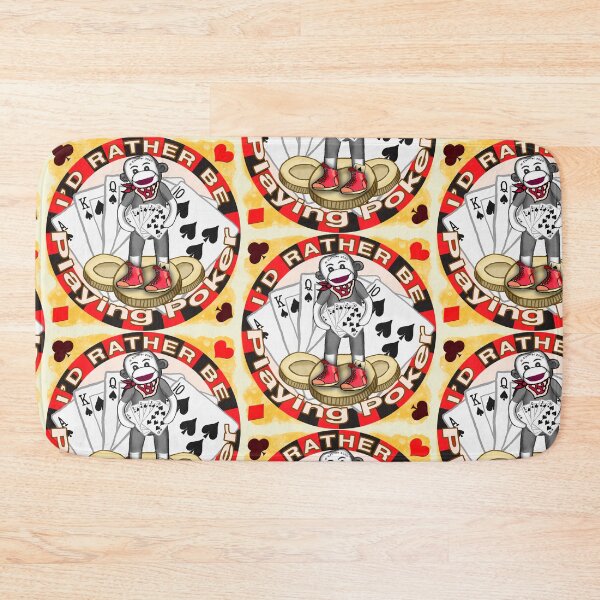 Item preview, Sock Monkey Poker designed and sold by artmuvz.