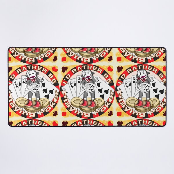 Item preview, Sock Monkey Poker designed and sold by artmuvz.