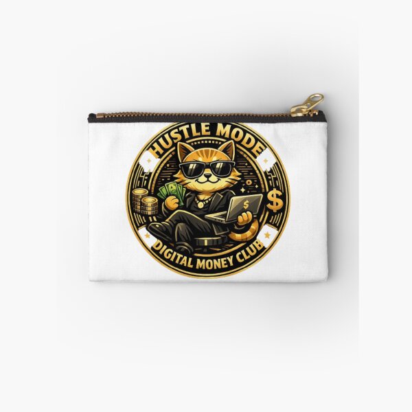 Item preview, Hustle Cat Coin – Digital Money Club | Cool Investor Cat Design designed and sold by Busdriverstore.