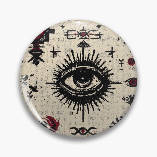 Item preview, Occult Symbols Pattern 3 designed and sold by Gypsykiss.
