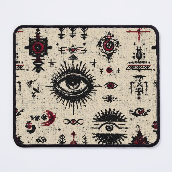 Item preview, Occult Symbols Pattern 3 designed and sold by Gypsykiss.