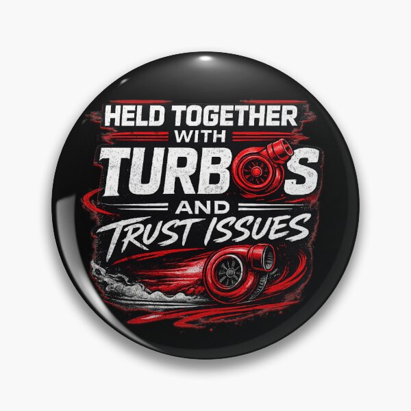 Artikelvorschau, Zusammengehalten von Turbos und Vertrauensproblemen: Lustiger Turbo-Auto-Drag-Racing-Humor für Autoenthusiasten entworfen und verkauft von CarantinedChaos.