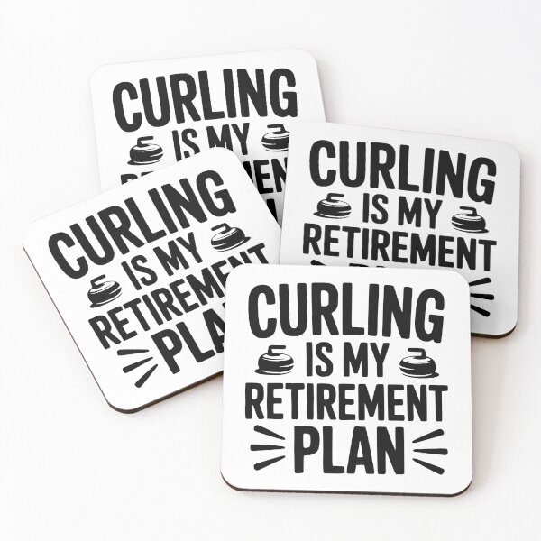 Item preview, Curling is my Retirement Plan designed and sold by Frank Ring.