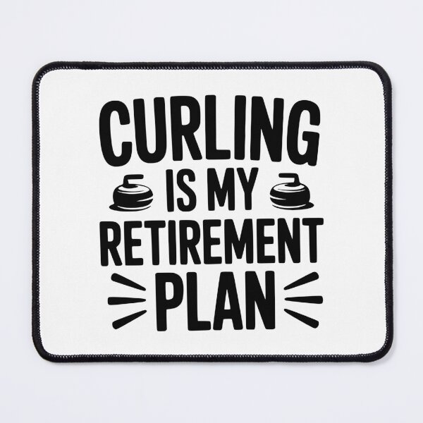 Item preview, Curling is my Retirement Plan designed and sold by Frank Ring.
