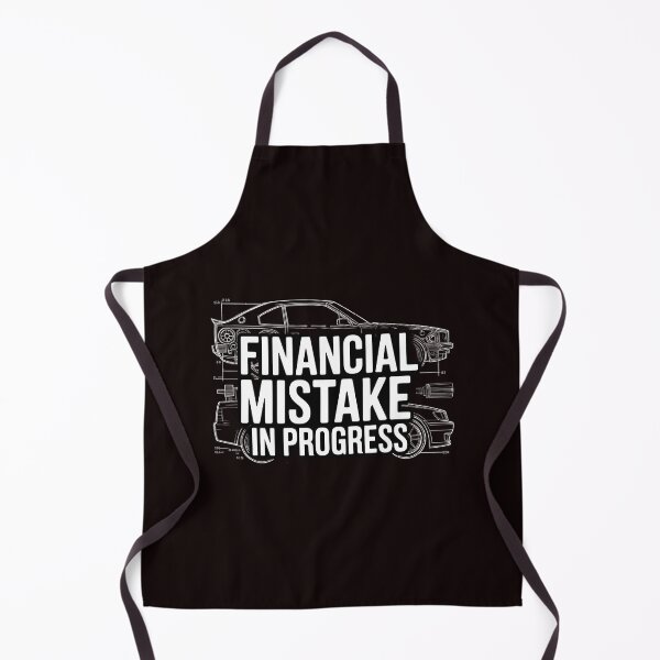 Item preview, Financial Mistake In Progress – Funny Car Tuning Mechanic Quote designed and sold by Redgiant87x.