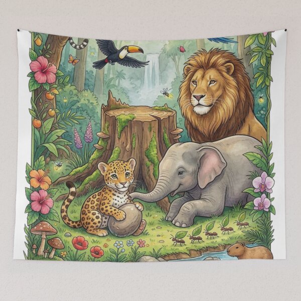 Item preview, Friends of different species designed and sold by PP&RAINBOW SHOP.