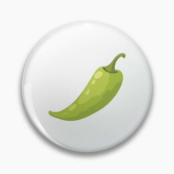 Artikelvorschau, Illustration einer grünen Chilischote entworfen und verkauft von BetweenForms.