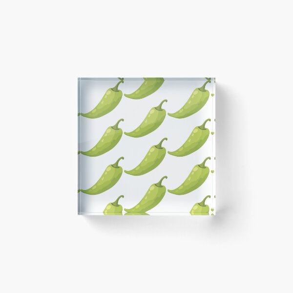 Item preview, Green Chili Pepper Illustration designed and sold by BetweenForms.