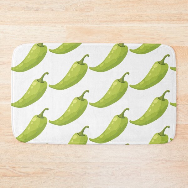Item preview, Green Chili Pepper Illustration designed and sold by BetweenForms.