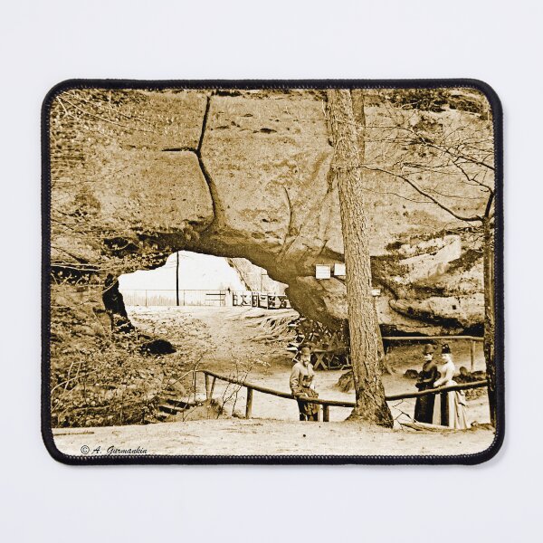 Item preview, Rock Arch, East River Drive, Philadelphia, Pennsylvania c. 1890, Vintage Photograph designed and sold by AMacGPhilly.