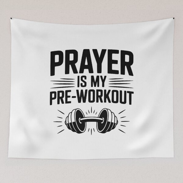 Item preview, Prayer is my Pre-Workout designed and sold by Frank Ring.