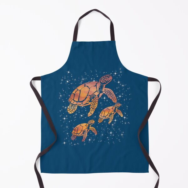 Item preview, Sea Turtle Family Galaxy Ocean Art designed and sold by 3DDesignSpot.