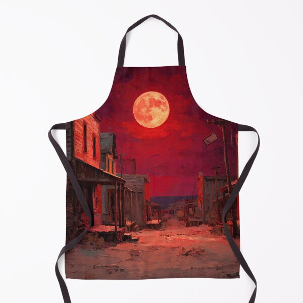 Item preview, Ghost Town Under Blood Moon designed and sold by Rtymer.