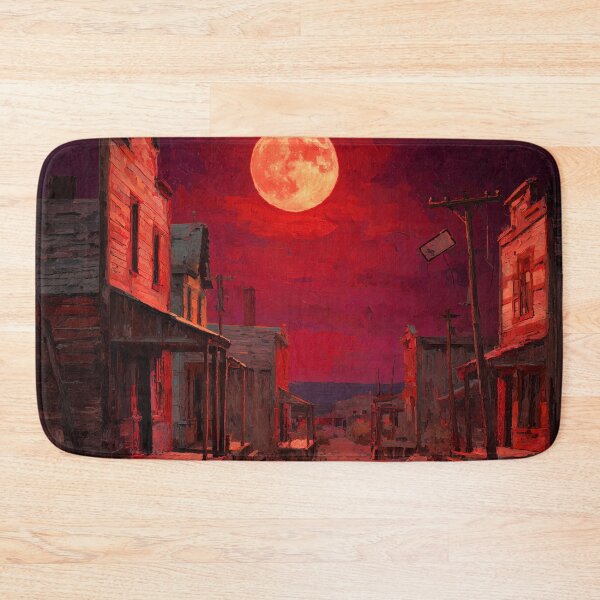Item preview, Ghost Town Under Blood Moon designed and sold by Rtymer.