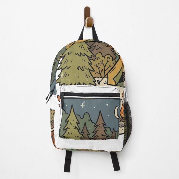 Item preview, Vintage 70s Camping Tent Illustration designed and sold by urbinet.