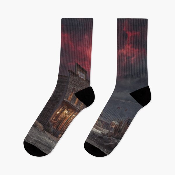 Item preview, Ghost Town Under Blood Moon designed and sold by Rtymer.