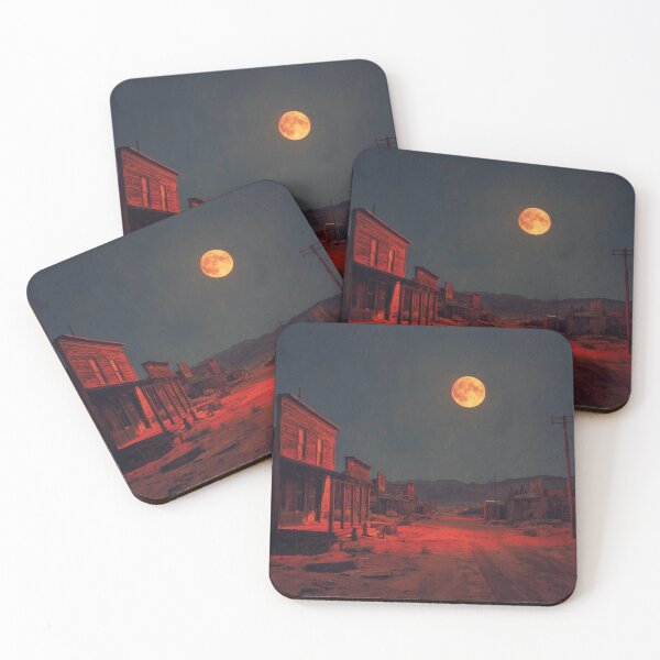 Item preview, Ghost Town Under Blood Moon designed and sold by Rtymer.