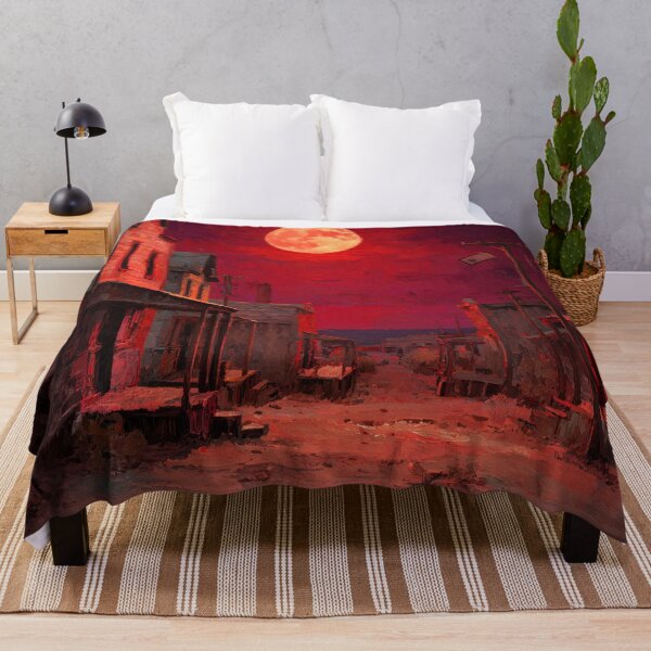 Item preview, Ghost Town Under Blood Moon designed and sold by Rtymer.