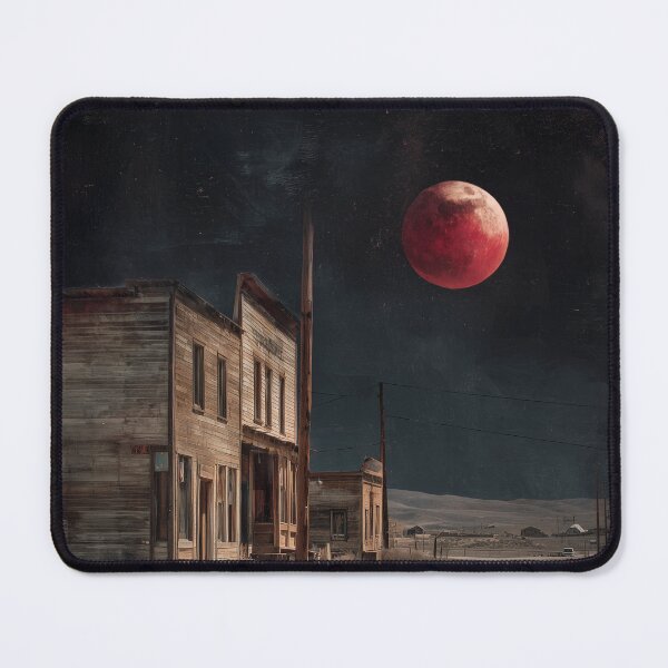 Item preview, Ghost Town Under Blood Moon designed and sold by Rtymer.