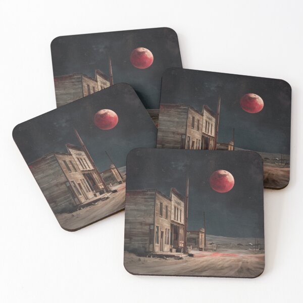 Item preview, Ghost Town Under Blood Moon designed and sold by Rtymer.
