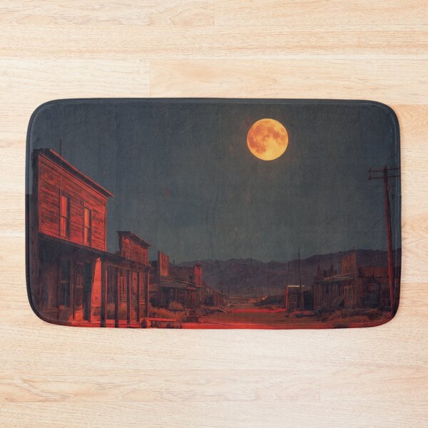 Item preview, Ghost Town Under Blood Moon designed and sold by Rtymer.