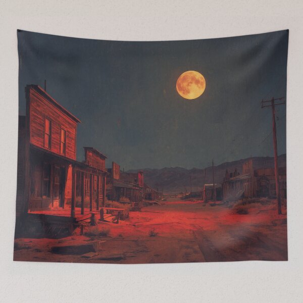 Item preview, Ghost Town Under Blood Moon designed and sold by Rtymer.