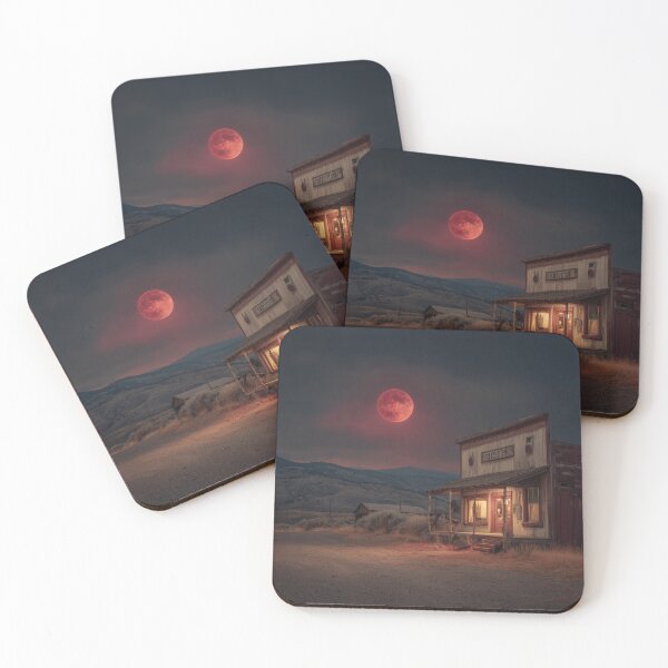 Item preview, Ghost Town Under Blood Moon designed and sold by Rtymer.