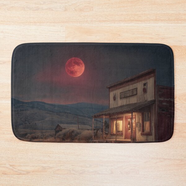 Item preview, Ghost Town Under Blood Moon designed and sold by Rtymer.