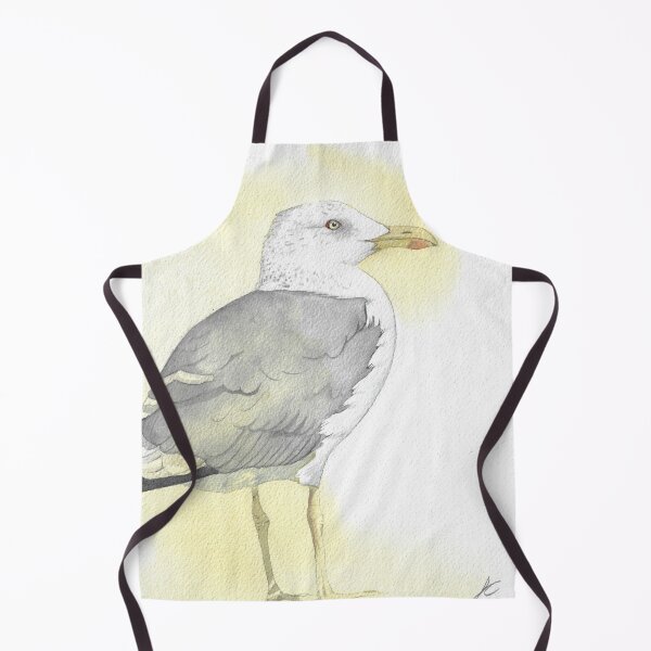 Item preview, Brown gull in watercolor designed and sold by L'Atelier Oranjade.
